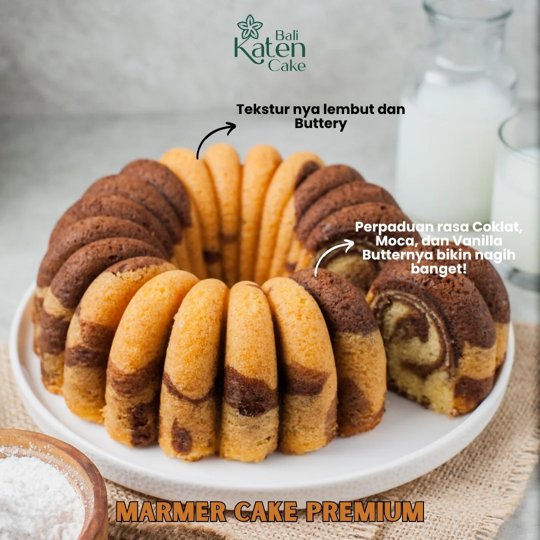 Marmer Cake Premium